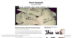 Desktop Screenshot of kevinsampsell.com